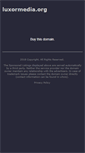 Mobile Screenshot of luxormedia.org